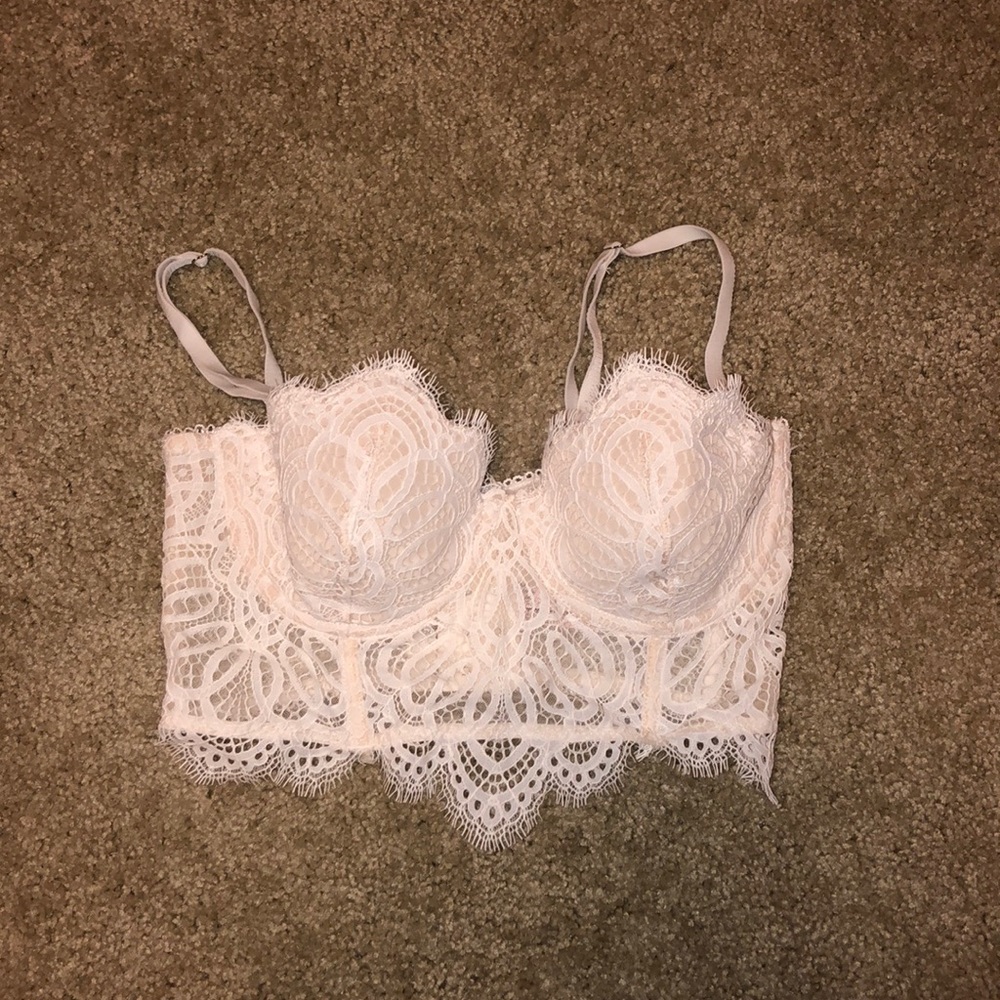 Off White Bralette